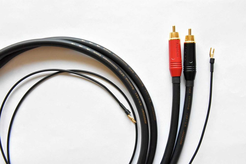 Interkonekt RCA OFC+srebro NEOTECH KHS-441 30/50/75/100/150 gramofon