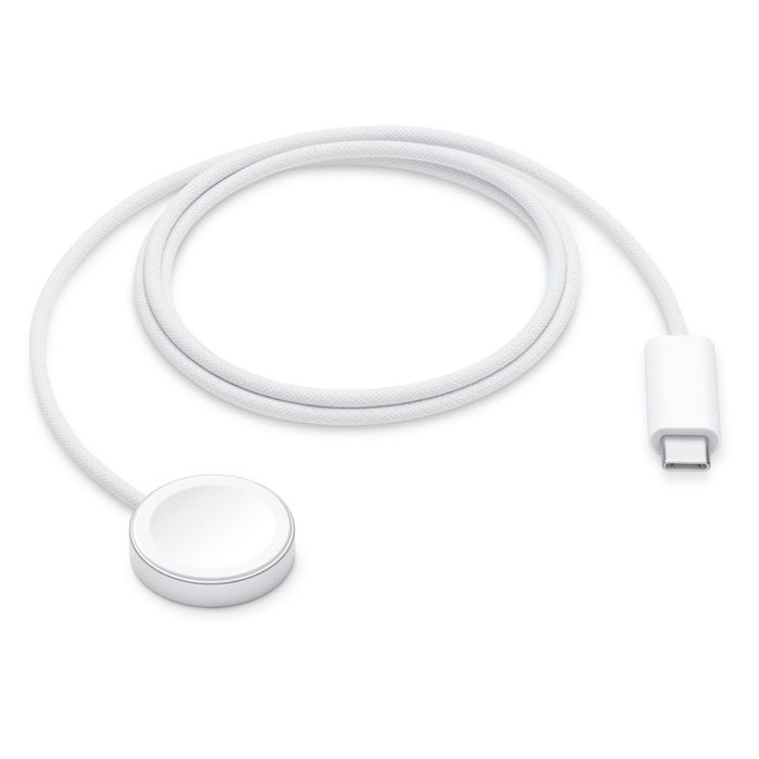 Зарядний кабель Apple Watch Magnetic Fast Charger to USB-C (MT0H3)