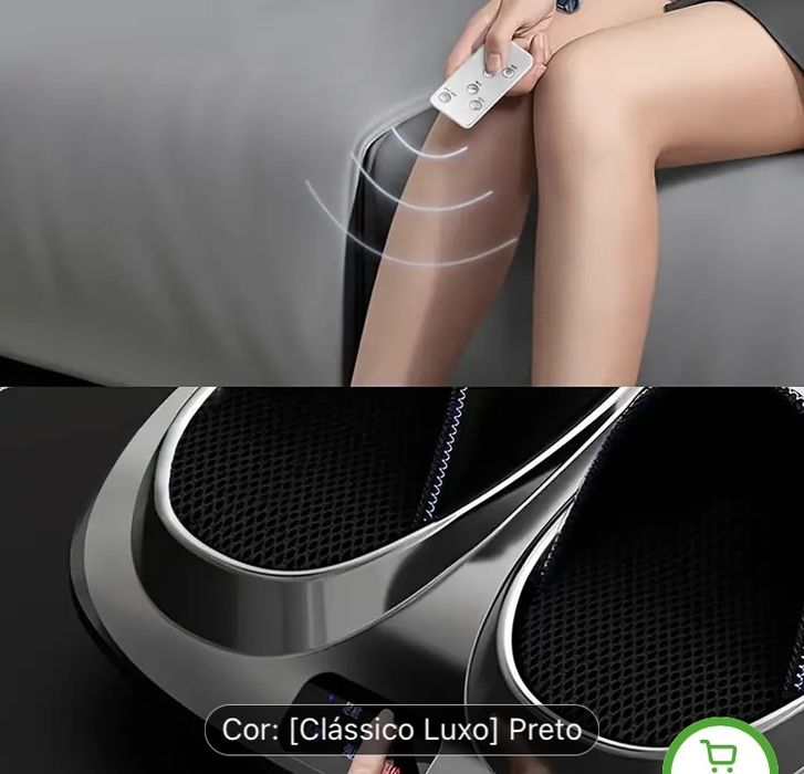 Máquina relaxamento, compressão e massagem (nova/selada)