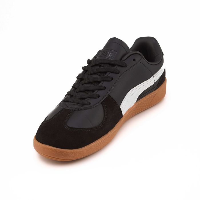 Жіночі кросівки Puma Palermo Leather "Black White Gum" Розміри 36-41