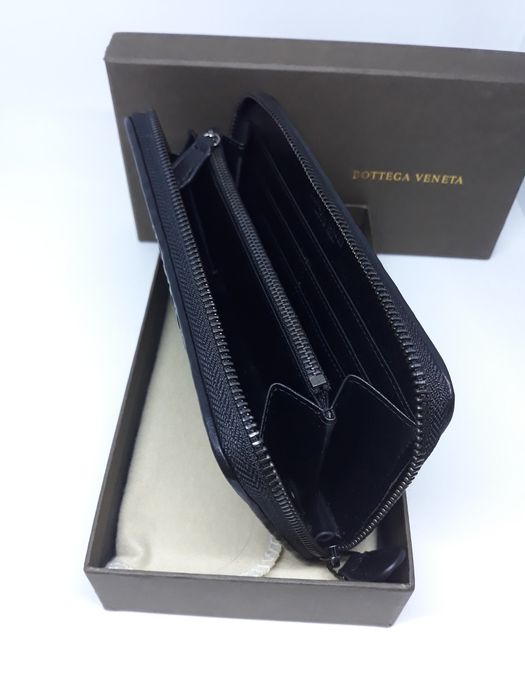 Чоловічий клатч боттега гаманець шкіряний | Мужской кошелек портмоне