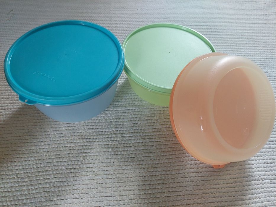 Caixas herméticas 3 tamanhos _Tupperware