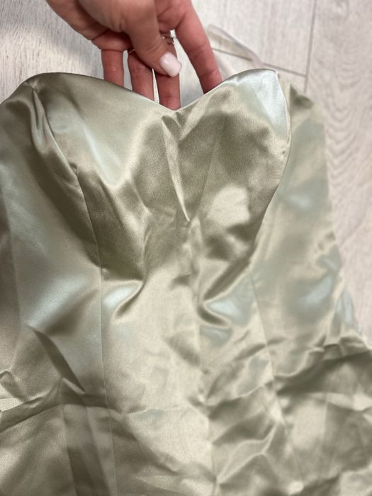 5шт.Сукня оливкова,атлас,фатин,вечірня випуск фотосессія фатін довга