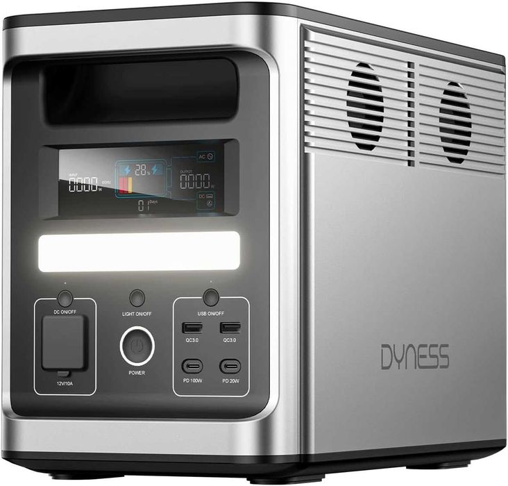 Портативна зарядна станція Dyness 1800Вт / 1536Вт/год LiFePO₄