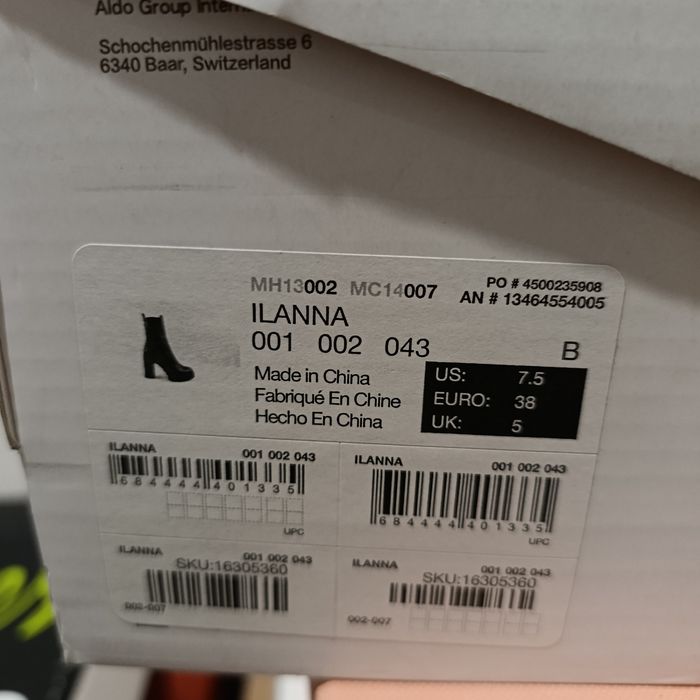 Buty Kozaki Aldo 38