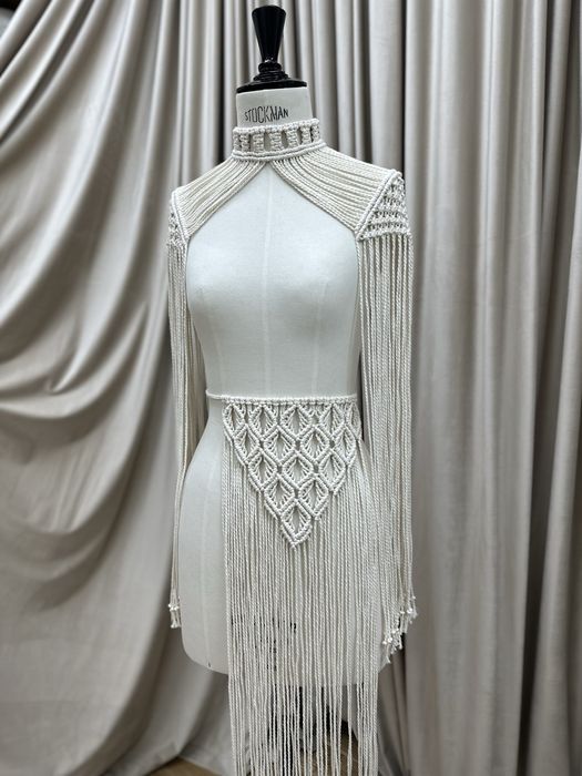 Чокер макраме наплічники еполети