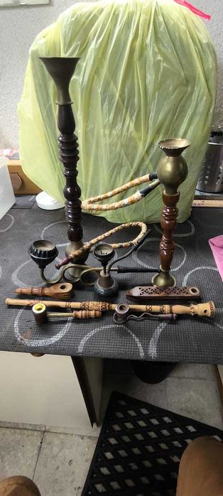 Coleção de cachimbos