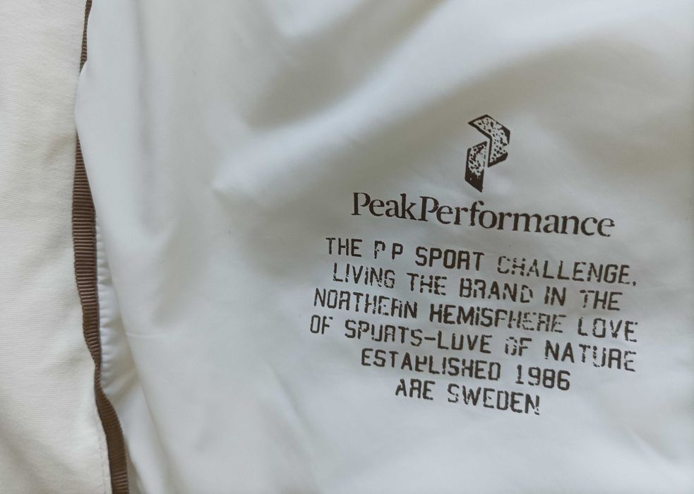 Nowa męska kurtka szwedka marki Peak Performance/ krem rozmiar L