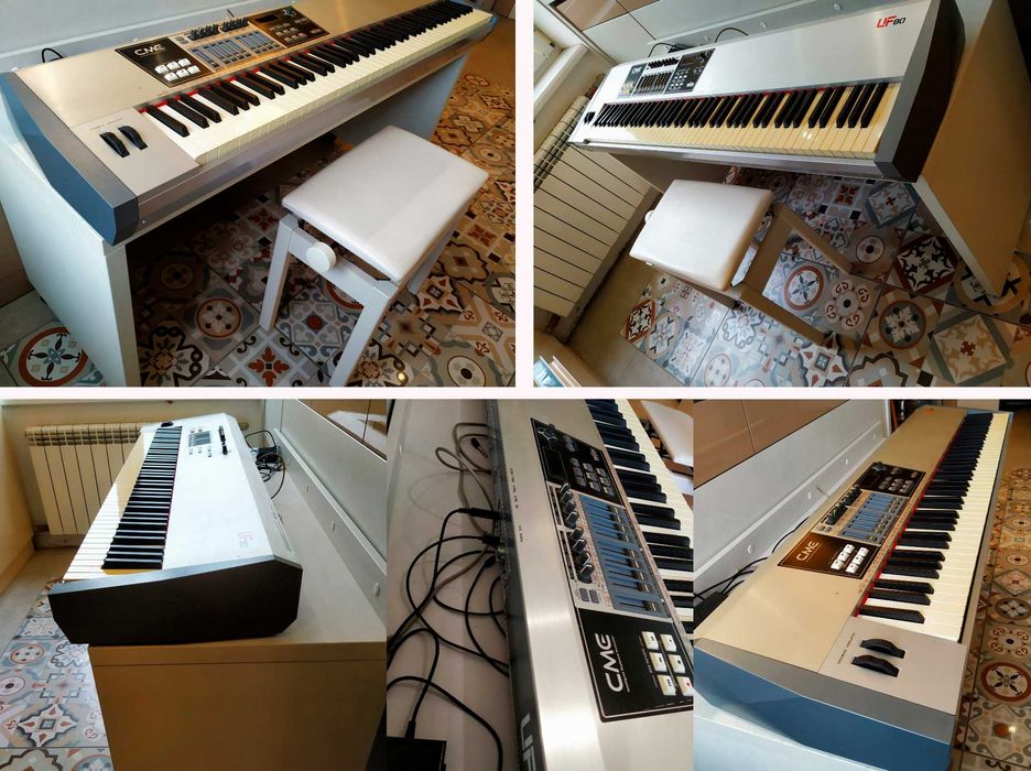 MIDI-клавиатура CME UF80 Classic +пюпитр, стол, стул Yamaha (отдельно)