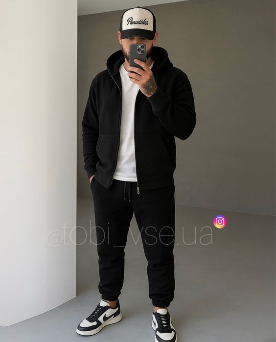ТЕПЛИЙ‼️ Костюм на Флісі Чоловічий Мужской худи штаны комплект зимовий