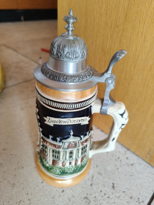 Browar obywatelski Tychy 100 lat ceramiczny kufel