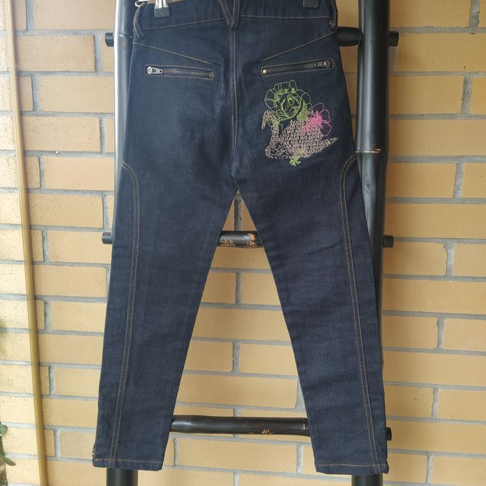 Calça ganga 7/8 anos Nova