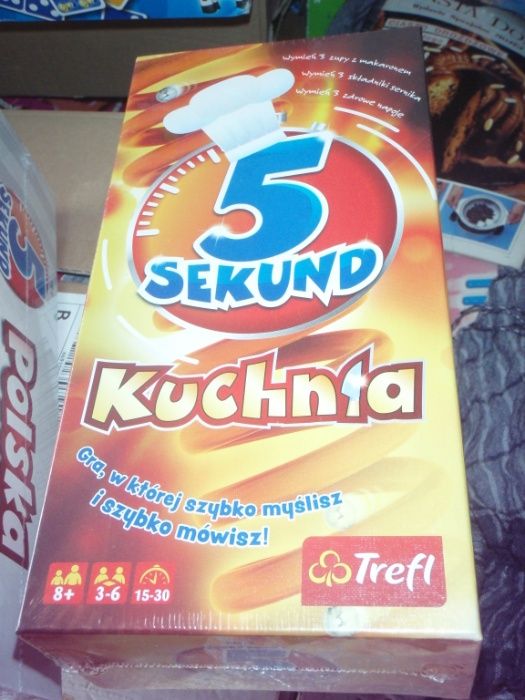 Gra 5 Sekund - KUCHNIA - nowa, szybka i wesoła gra