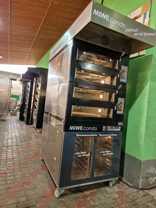 Пічь Печь Хлібопiч Miwe Condo подовая на камне + расстойкой NEU