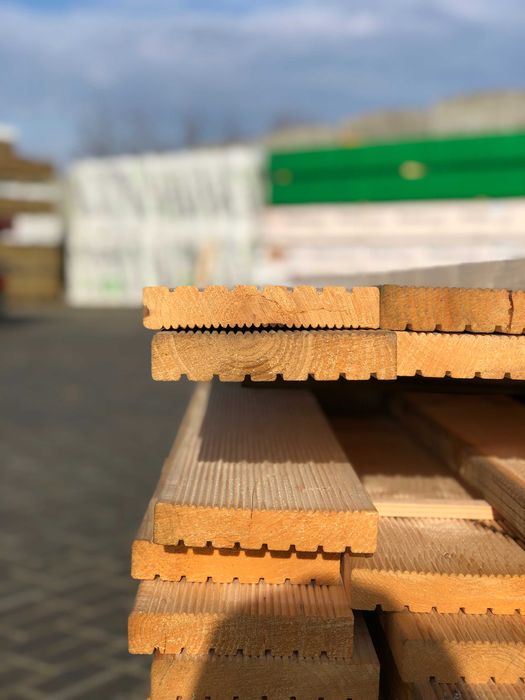 Deski Tarasowe  -Ryflowana | gładka 27x145