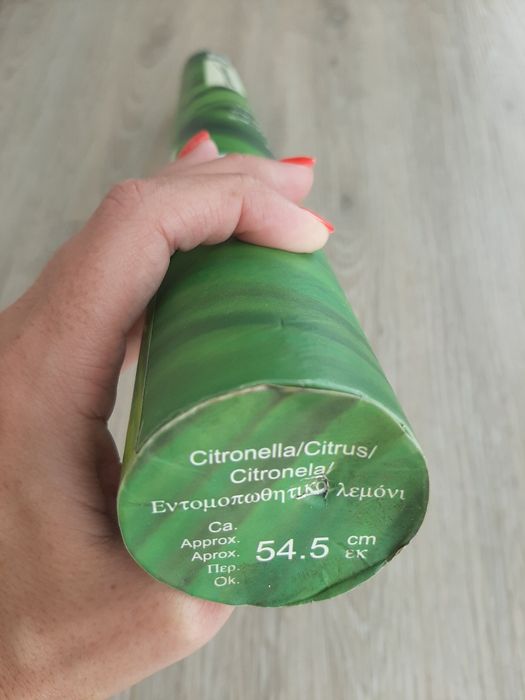 Insensos para outdoor (vasos ou jardim)