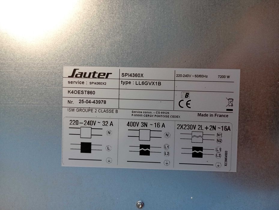 Sauter SPI4360X - Płyta indukcyjna