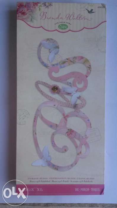 Cortante Sizzix Bigz XL Die - Frase Bliss 658350