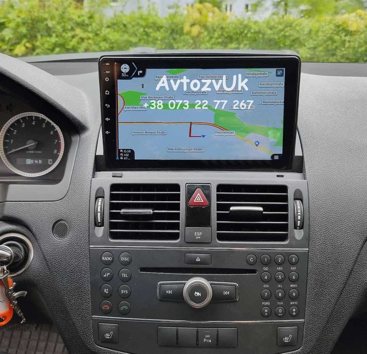 Магнитола ML GL GLK C Mercedes w166 x204 w204 w212 E-class Android 16