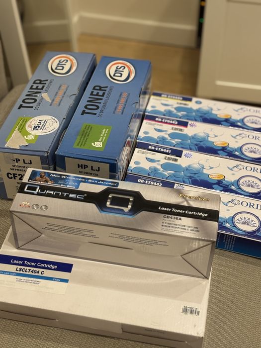 Nowe tonery i tusze do HP / Epson / Samsung