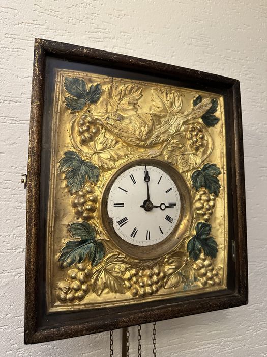 Настінний німецький годинник з боєм/ часы с боем Schwarzwaldur