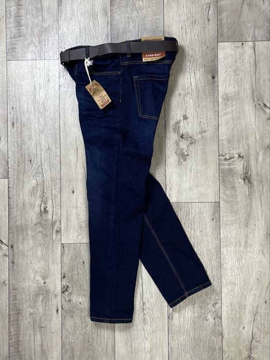 Jean Carriere Straight джинсы штаны W33 L32 размер синие оригинал