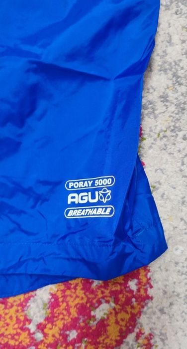 Дождевая куртка мембрана AGU Secco Condom TREKKING WEB BLUE.