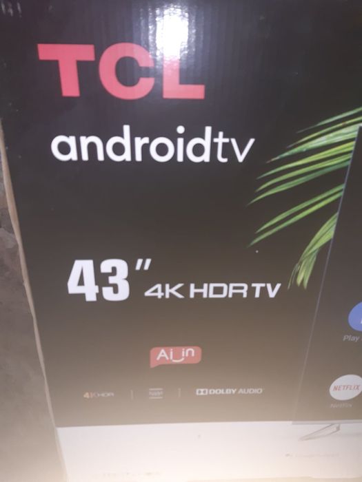 Telewizor TCL 43 całe uszkodzona matryca