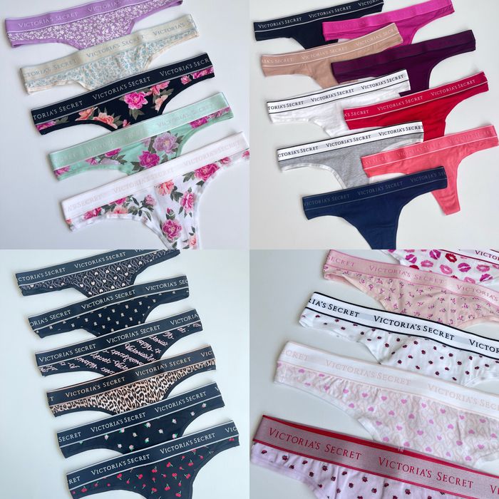Трусики Victoria's Secret XS S M L Вікторія Сікрет трусы труси