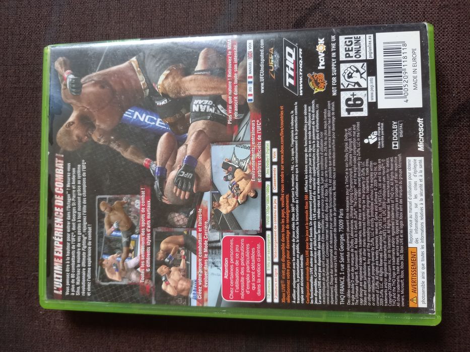 Gra UFC Undisputed 2009 na xbox 360
Gra była używana i nosi