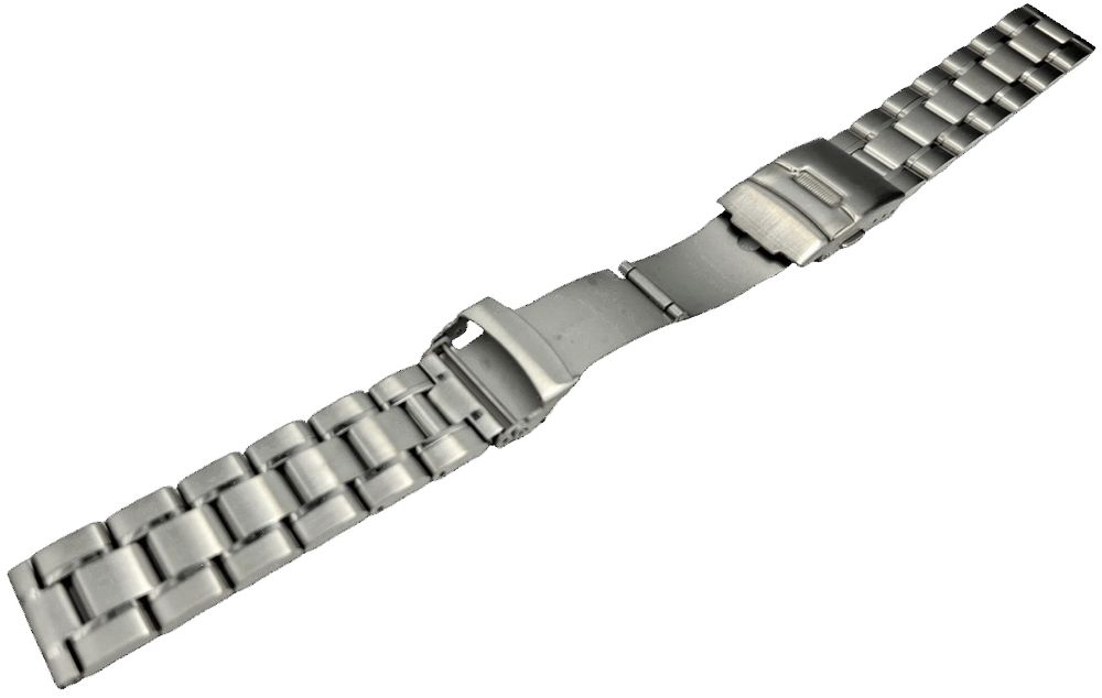 Nowa Bransoleta bransoletka do zegarka elegancka 18 mm stal nierdzewna