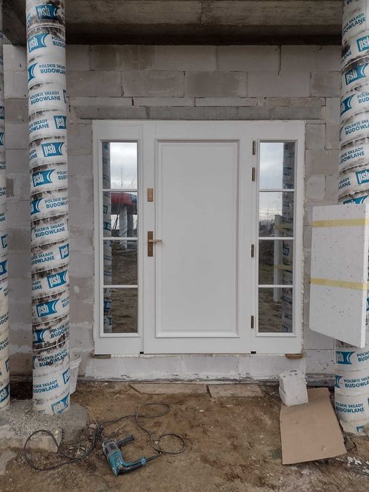 Drzwi zewnętrzne  dębowe_ dostawa GRATIS!_ CZYSTE POWIETRZE_montaż