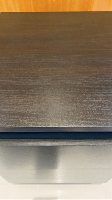 Mesa cabeceira Ikea preto nova