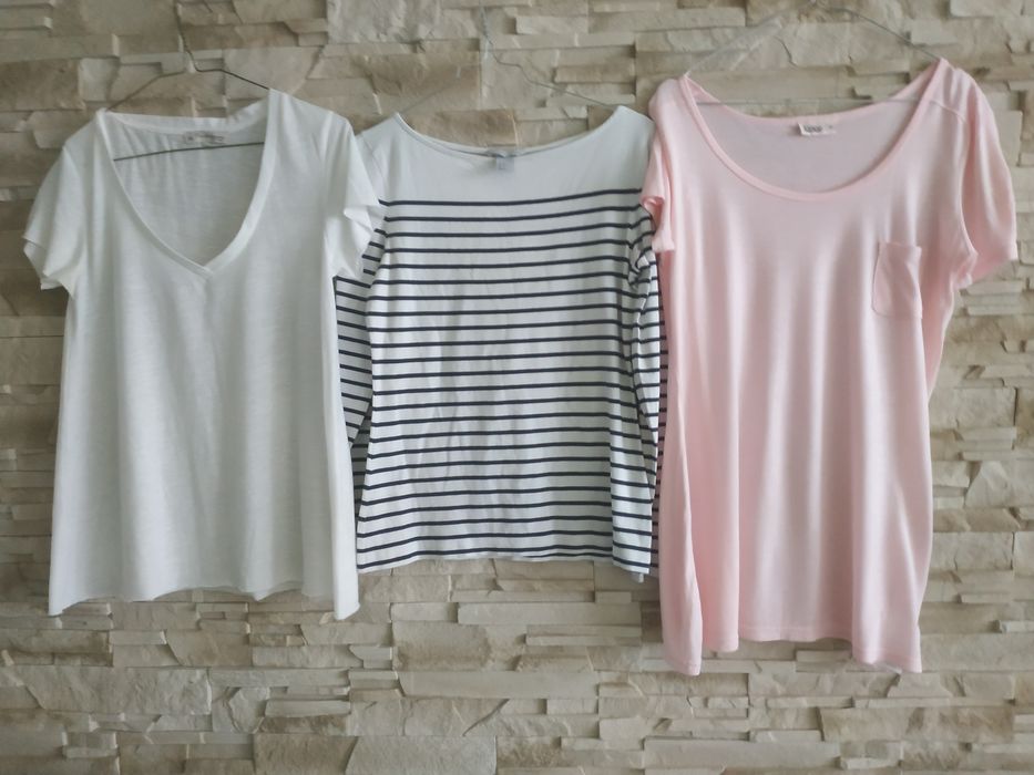 H&M bluzki bawełniane 38