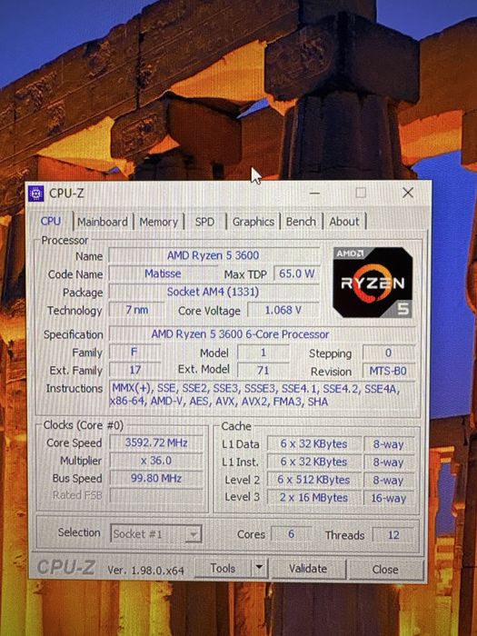 Ігровий ПК ryzen 5 3600 + gtx 1060