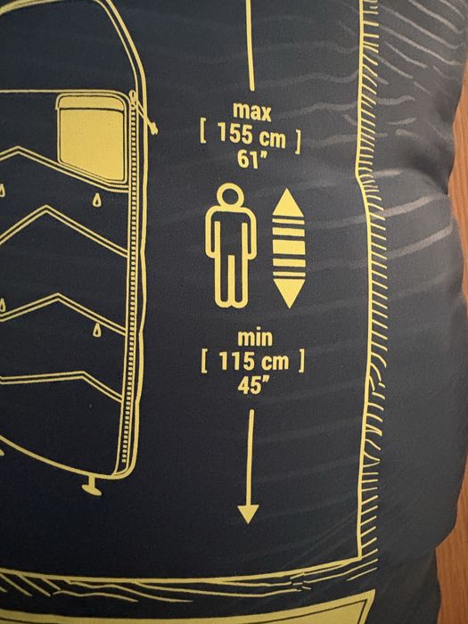 Saco-cama Quechua MH100 Junior 10° - Criança