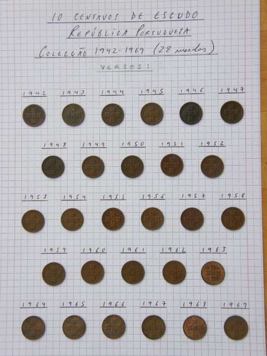 Dez centavos de Escudo - Tostão