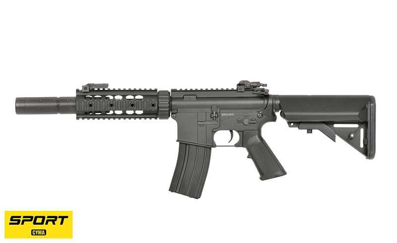 Airsoft M4 com Silenciador (AEG) (NOVA)