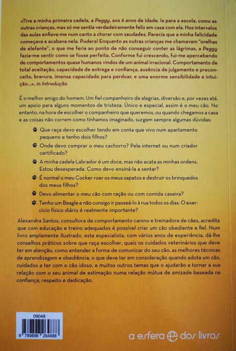 Livro "O meu cão e eu"