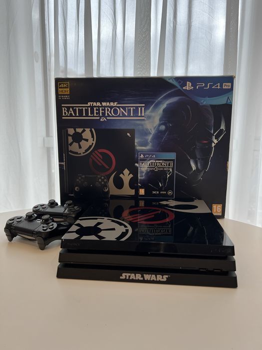 Ps4 Pro 1 tb + 2 геймпада - Limited - Star wars -