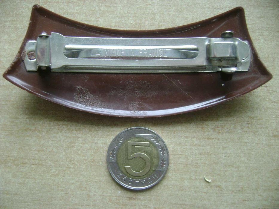 Starocie z PRL - Spinka do włosów Made in France