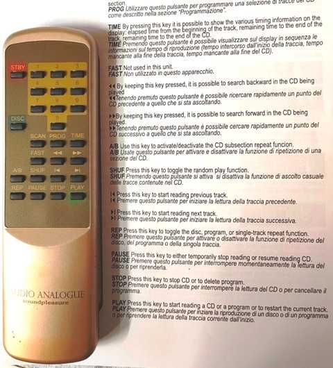 Leitor de CDs Audio Analogue Maestro