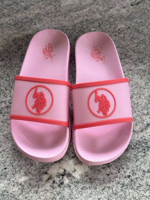 U.S. Polo Assn. Klapki różowe 40