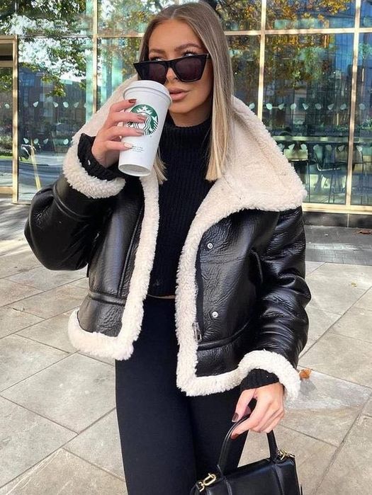 Дубленка.   Zara