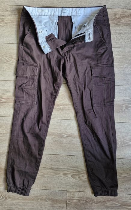 Spodnie * Bojówki * Jack & Jones  * paint studio * 32/32