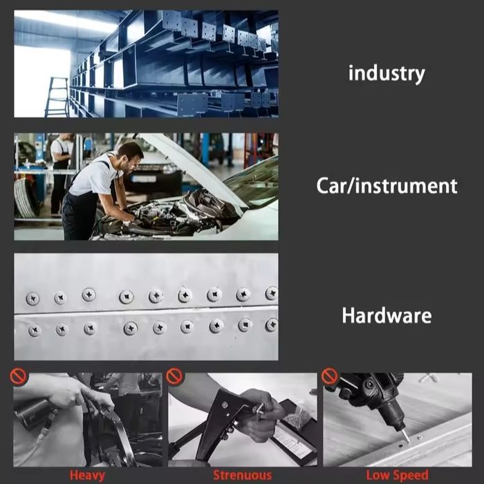 Rebitadora a Bateria C/ 2 Baterias