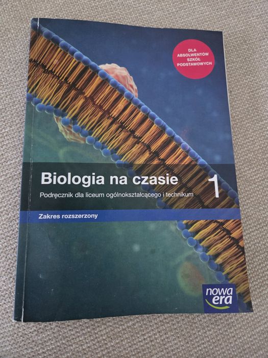 Biologia na czasie 1 podręcznik do biologii