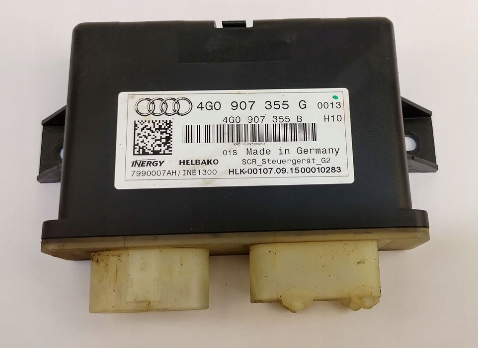 audi a6 c7 4g lift 15-18 2.0 tdi cnha moduł sterownik adblue 4g0907355g