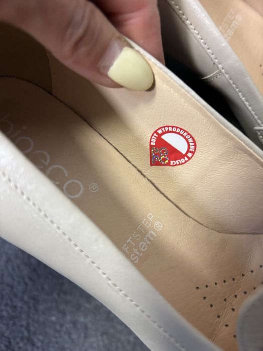 Bioeco system soft step lofersy mokasyny półbuty skóra naturalna