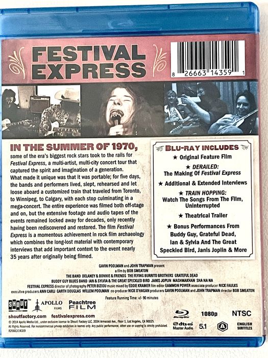 Bluray Fetival Express po